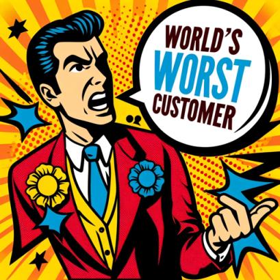 Wordon, World's Worst Customer - GPTSio