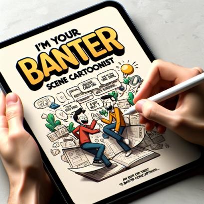 Banter Scene Cartoonist - GPTSio