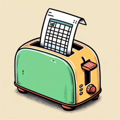 PDF to Excel Toaster