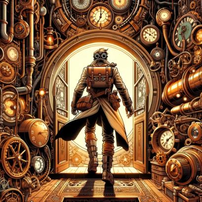 Steampunk Time Travellers