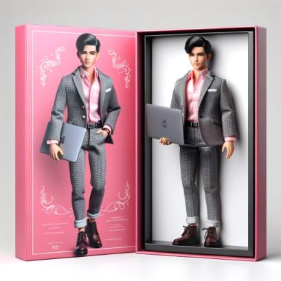 Fashion doll figurine generator