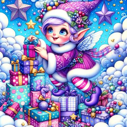 Santa's Little skyPurple Helper - GPTSio