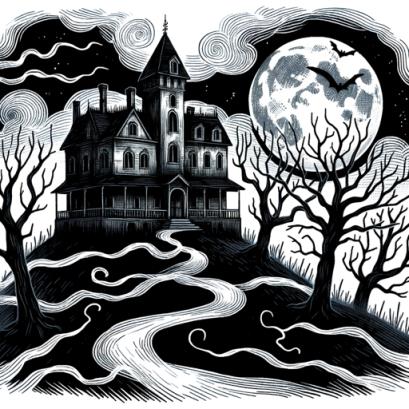 The Lost Mansion of Hollow Hill: A Murder Mystery - GPTSio